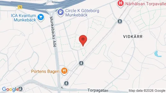 Apartments for rent i Örgryte-Härlanda - kort over placeringen