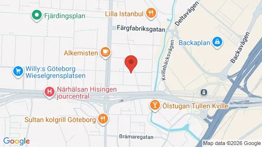 Apartments for rent i Lundby - kort over placeringen