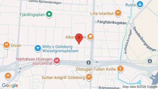 Apartments for rent i Lundby - kort over placeringen