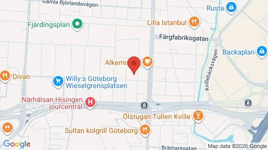 Apartments for rent i Lundby - kort over placeringen