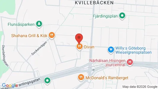 Apartments for rent i Lundby - kort over placeringen