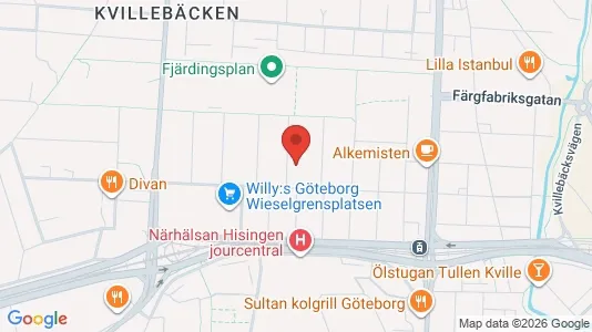 Apartments for rent i Lundby - kort over placeringen