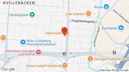 Apartments for rent i Lundby - kort over placeringen
