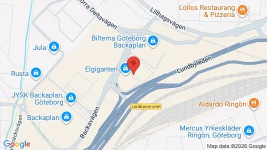 Apartments for rent i Lundby - kort over placeringen