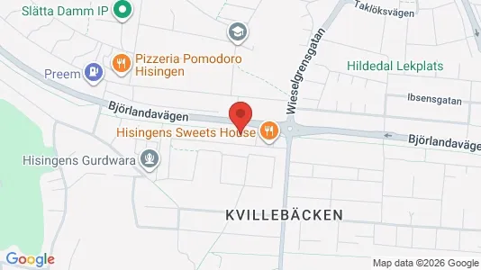 Apartments for rent i Lundby - kort over placeringen