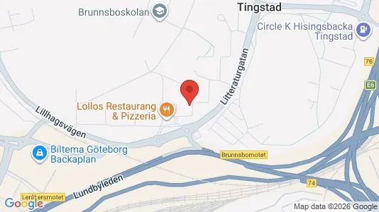 Apartments for rent i Norra hisingen - kort over placeringen