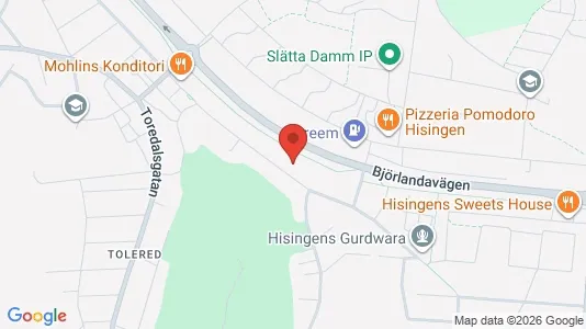 Apartments for rent i Lundby - kort over placeringen