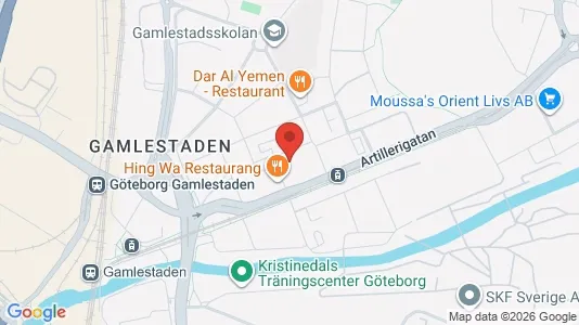 Apartments for rent i Gothenburg East - kort over placeringen