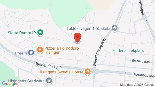 Apartments for rent i Lundby - kort over placeringen