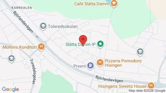 Apartments for rent i Lundby - kort over placeringen