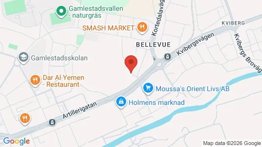 Apartments for rent i Gothenburg East - kort over placeringen