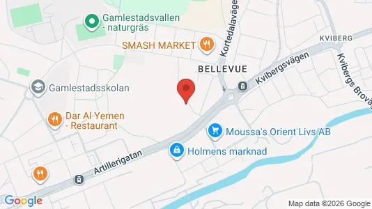 Apartments for rent i Gothenburg East - kort over placeringen