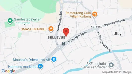 Apartments for rent i Gothenburg East - kort over placeringen