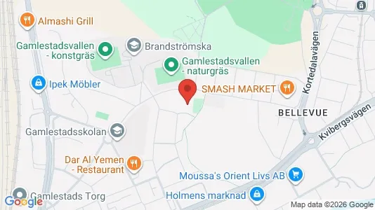 Apartments for rent i Gothenburg East - kort over placeringen