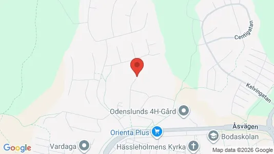Apartments for rent i Borås - kort over placeringen