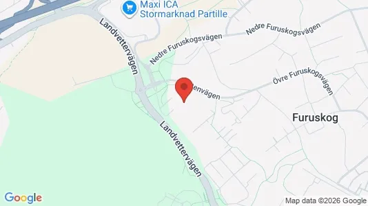 Apartments for rent i Partille - kort over placeringen