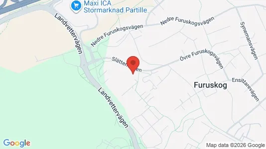 Apartments for rent i Partille - kort over placeringen