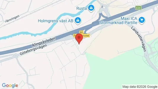 Apartments for rent i Partille - kort over placeringen