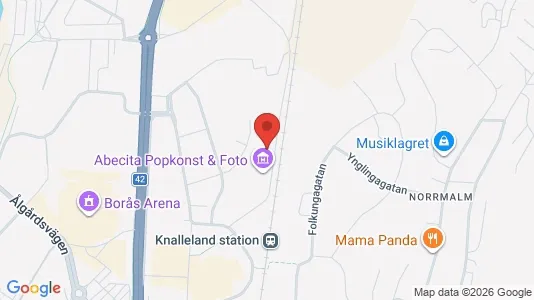 Apartments for rent i Borås - kort over placeringen