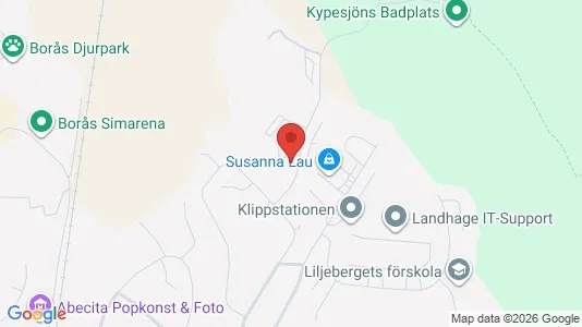 Apartments for rent i Borås - kort over placeringen