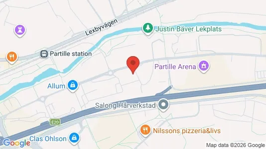 Apartments for rent i Partille - kort over placeringen