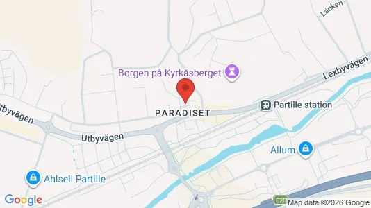 Apartments for rent i Partille - kort over placeringen