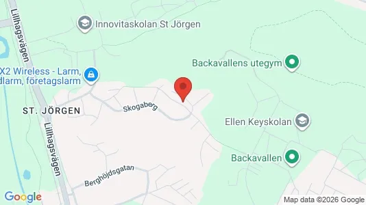 Apartments for rent i Norra hisingen - kort over placeringen