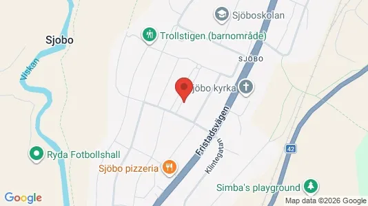 Apartments for rent i Borås - kort over placeringen