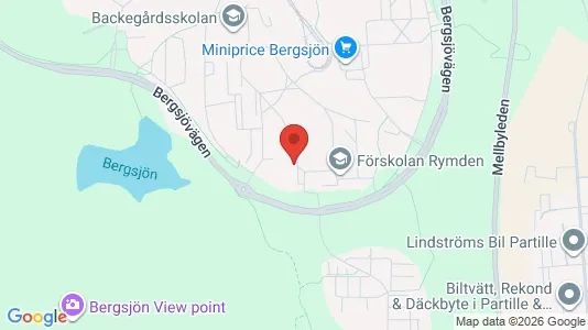 Apartments for rent i Gothenburg East - kort over placeringen
