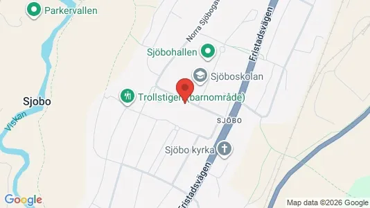Apartments for rent i Borås - kort over placeringen