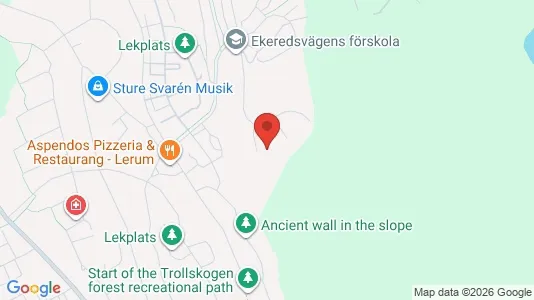 Apartments for rent i Lerum - kort over placeringen