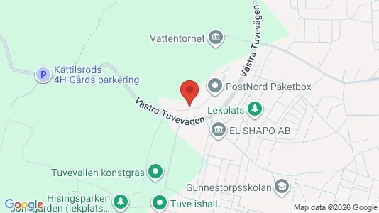 Apartments for rent i Lundby - kort over placeringen
