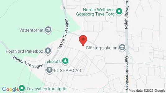 Apartments for rent i Lundby - kort over placeringen