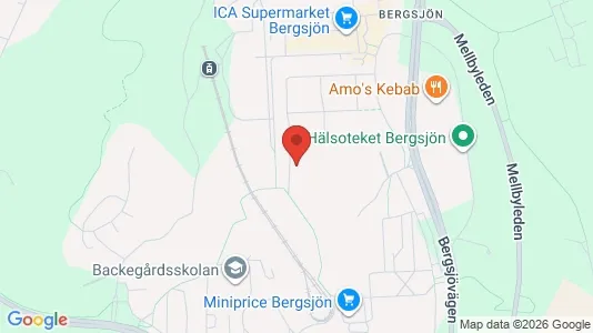 Apartments for rent i Gothenburg East - kort over placeringen