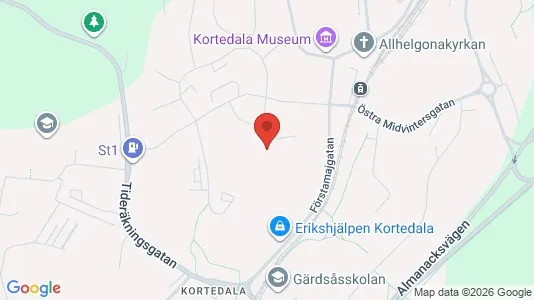 Apartments for rent i Gothenburg East - kort over placeringen