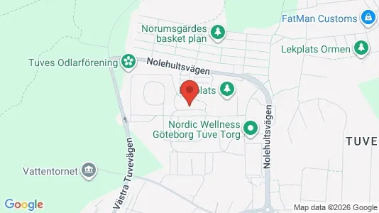 Apartments for rent i Lundby - kort over placeringen