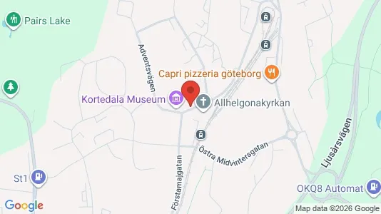 Apartments for rent i Gothenburg East - kort over placeringen