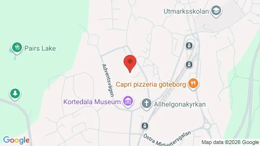 Apartments for rent i Gothenburg East - kort over placeringen