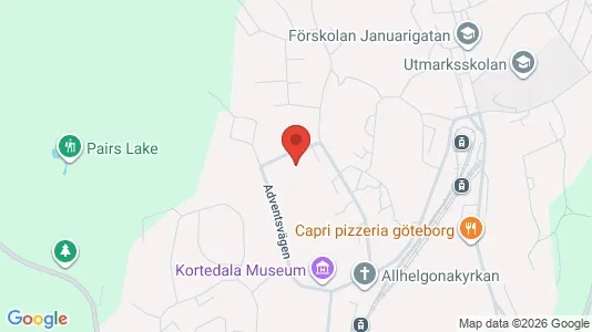 Apartments for rent i Gothenburg East - kort over placeringen