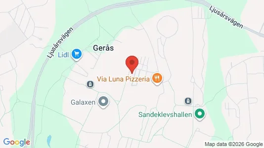Apartments for rent i Gothenburg East - kort over placeringen