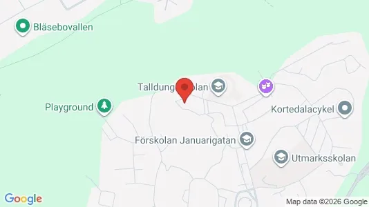 Apartments for rent i Gothenburg East - kort over placeringen