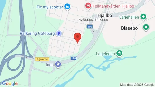 Apartments for rent i Angered - kort over placeringen