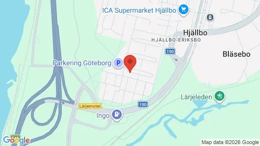 Apartments for rent i Angered - kort over placeringen