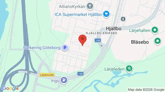 Apartments for rent i Angered - kort over placeringen