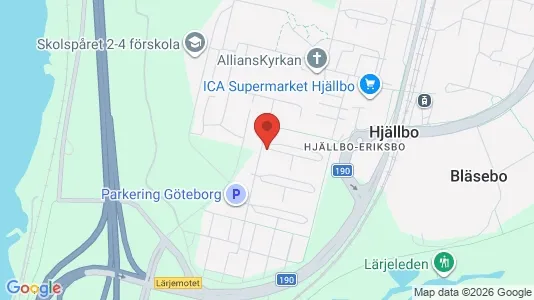 Apartments for rent i Angered - kort over placeringen
