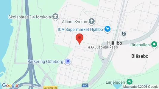 Apartments for rent i Angered - kort over placeringen