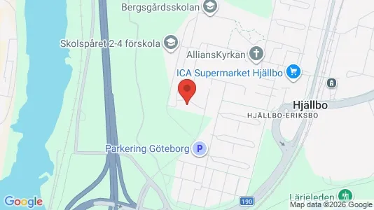 Apartments for rent i Angered - kort over placeringen