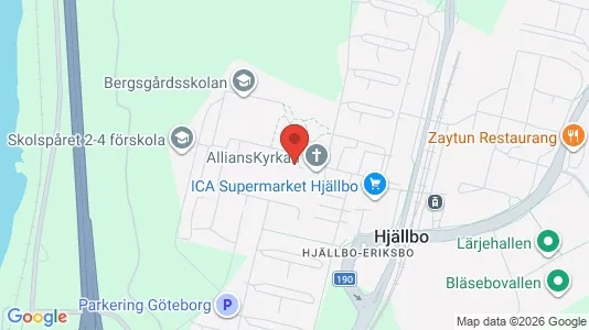 Apartments for rent i Angered - kort over placeringen