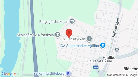 Apartments for rent i Angered - kort over placeringen