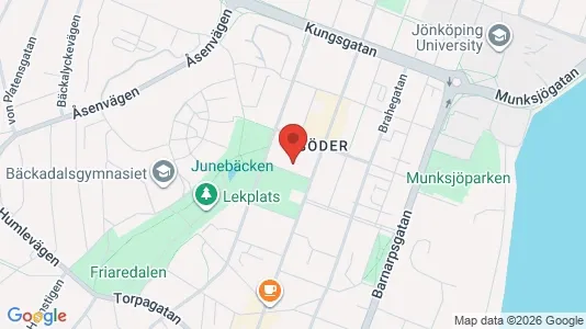 Apartments for rent i Jönköping - kort over placeringen
